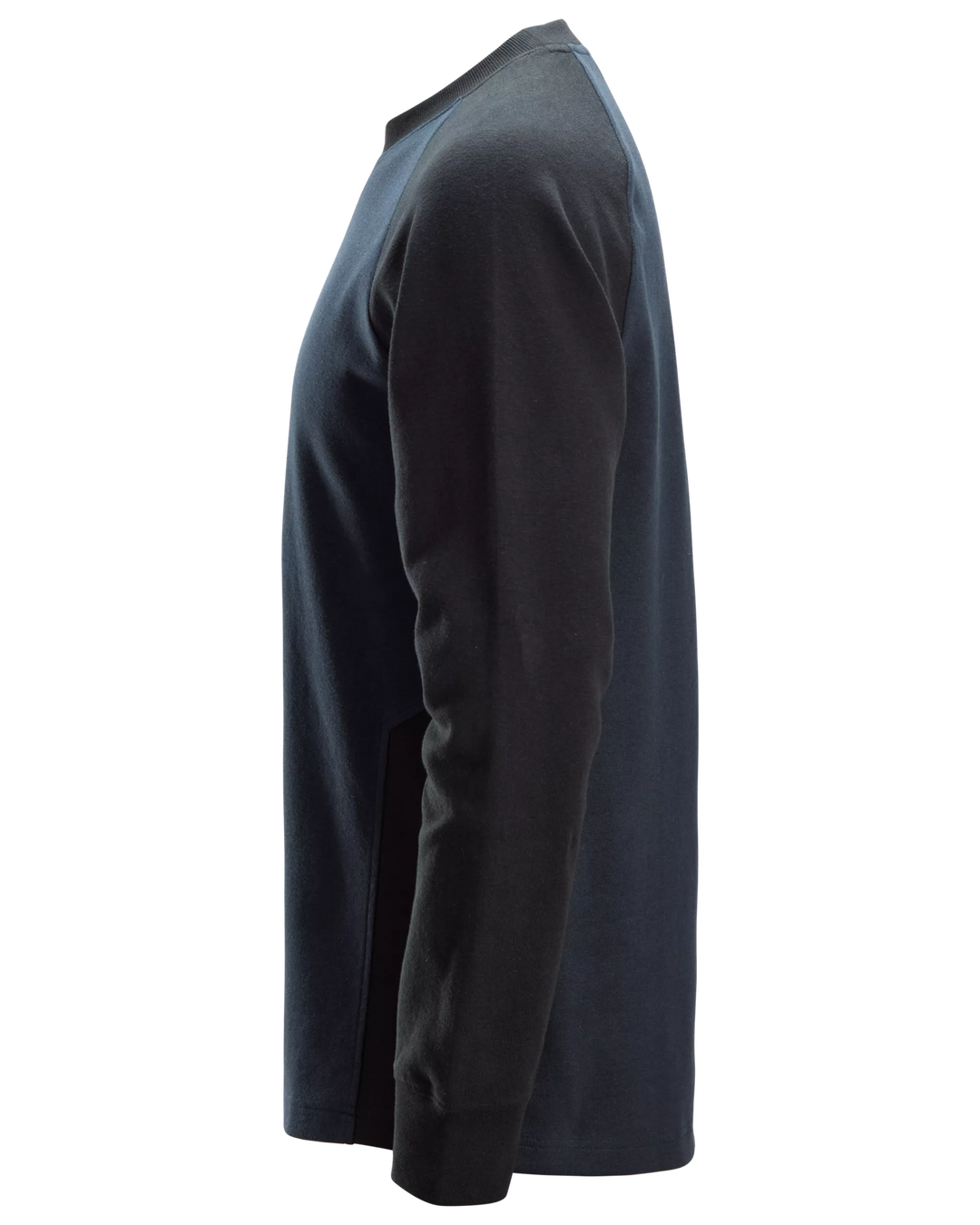 Snickers Navy, Two-Coloured Sweatshirt (2840) – left side view