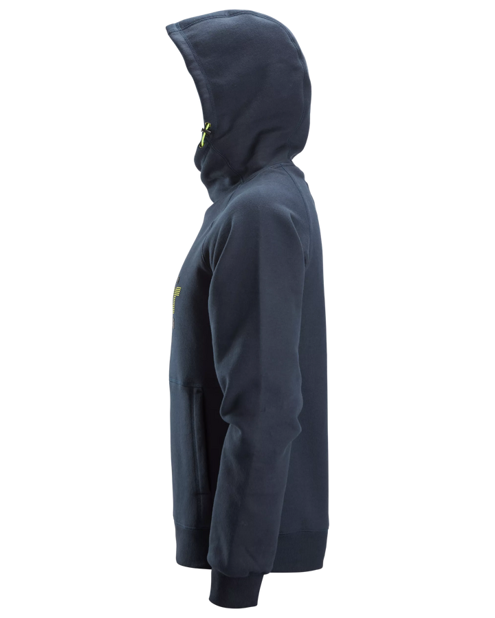 Snickers Navy, Logo Hoodie (2845) – left side view