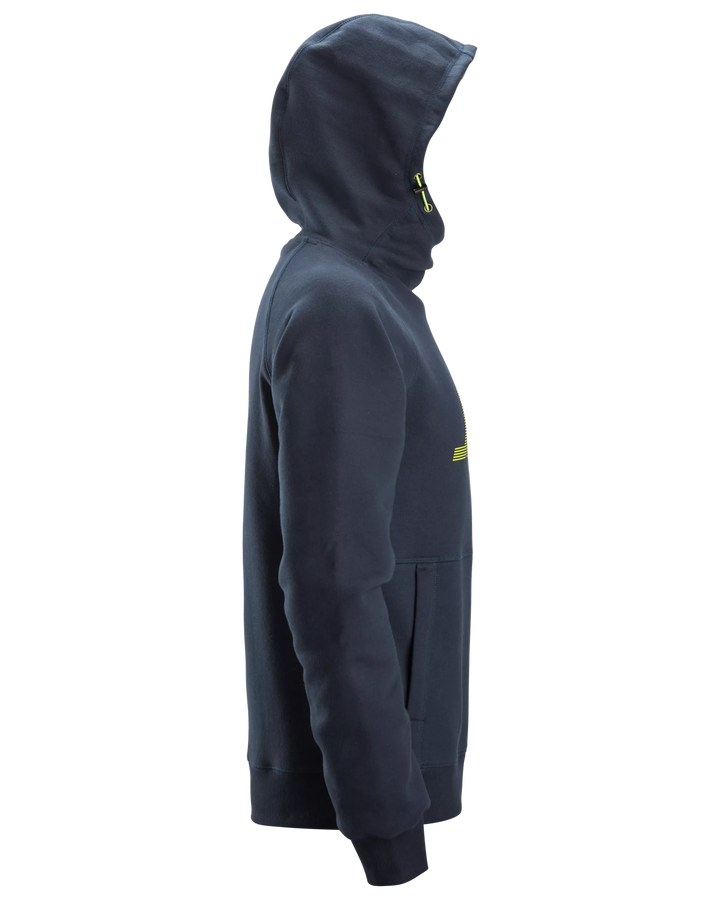 Snickers Navy, Logo Hoodie (2845) – right side view