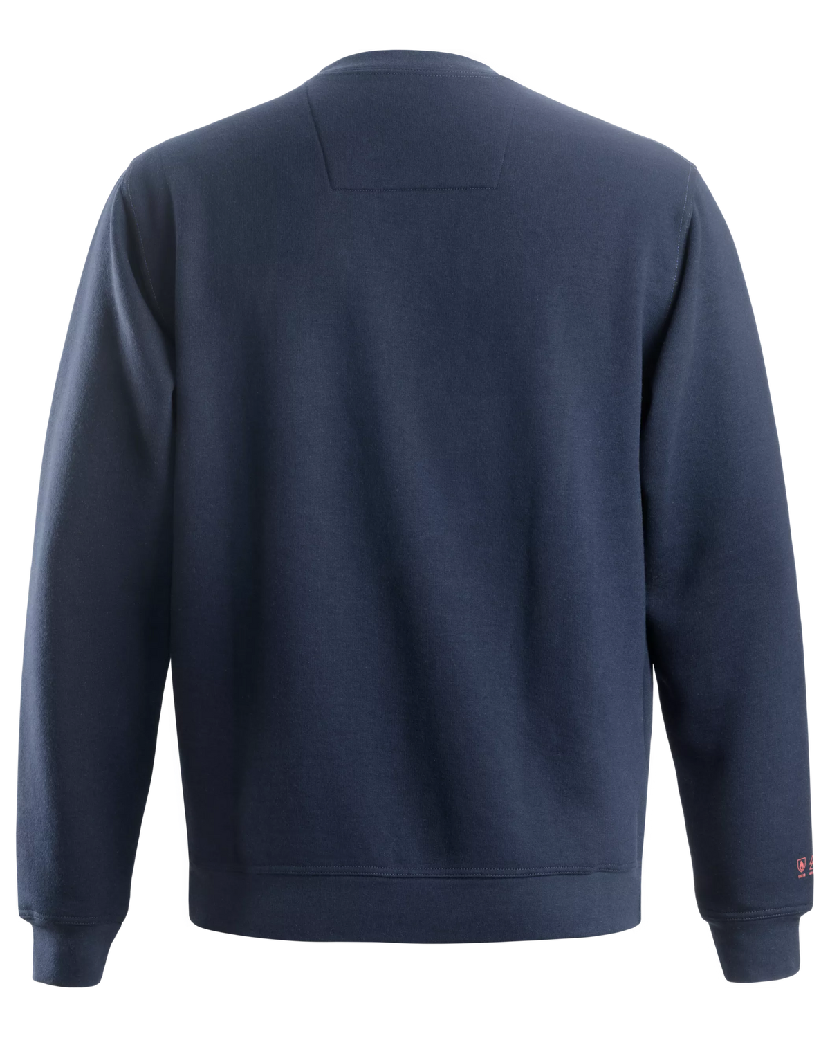 Snickers Navy, ProtecWork Crew Neck Work Sweatshirt (2861) – back view