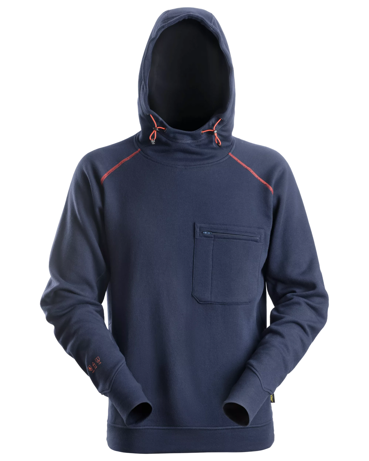 Snickers Navy, ProtecWork Pullover Work Hoodie (2862) – front view