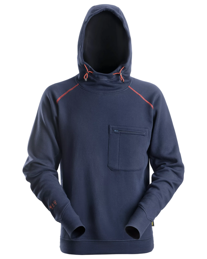 Snickers Navy, ProtecWork Pullover Work Hoodie (2862) – front view