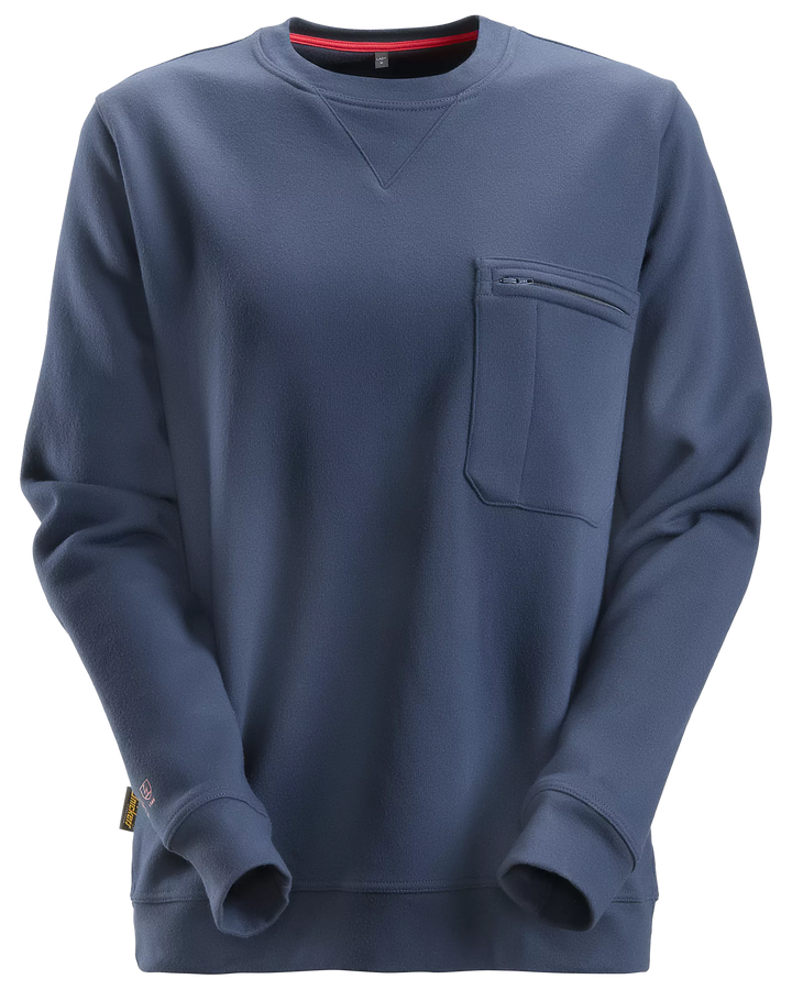 Snickers Navy, ProtecWork Women's Sweatshirt (2867) – front view