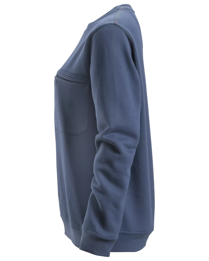 Snickers Navy, ProtecWork Women's Sweatshirt (2867) – left side view