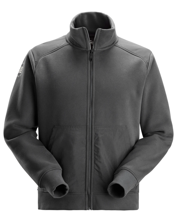 Snickers Steel Grey, Cordura® Tech Sweatshirt Jacket (2874) – front view