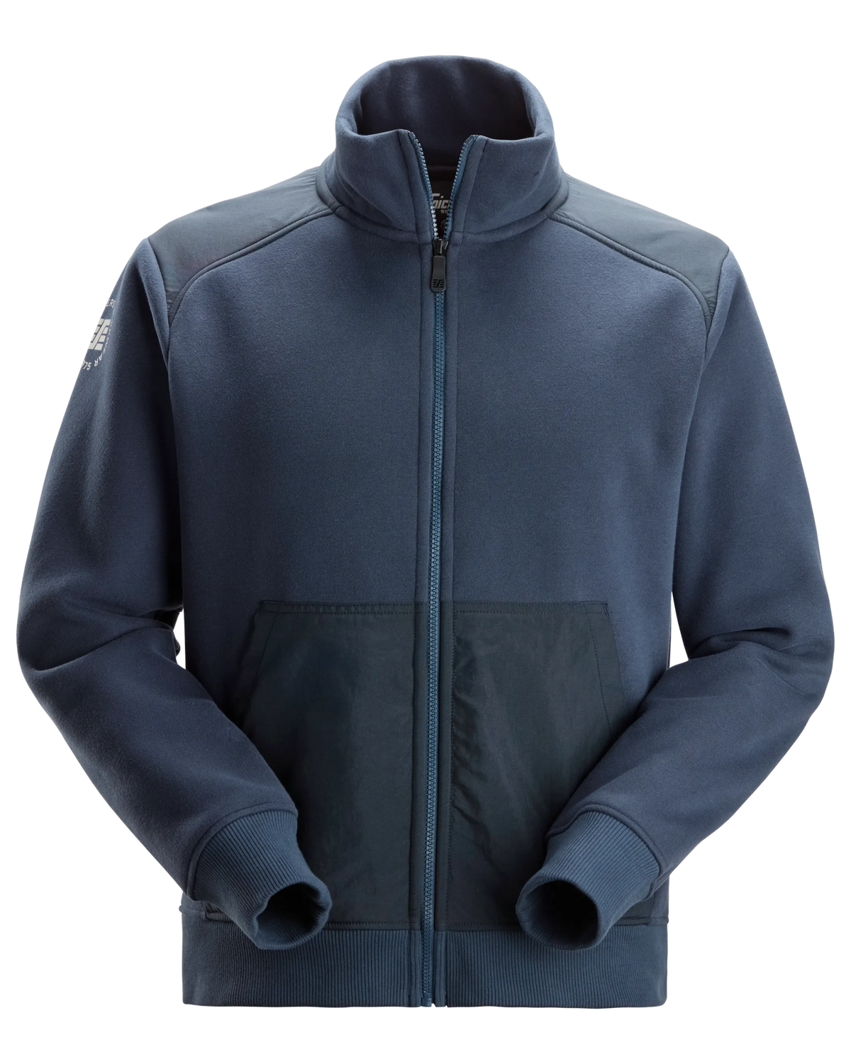 Snickers Navy, Cordura® Tech Sweatshirt Jacket (2874) – front view