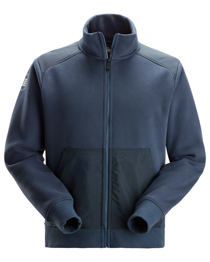 Snickers Navy, Cordura® Tech Sweatshirt Jacket (2874) – front view
