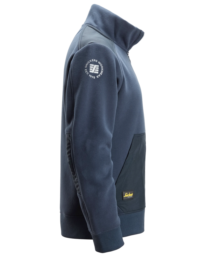 Snickers Navy, Cordura® Tech Sweatshirt Jacket (2874) – right side view