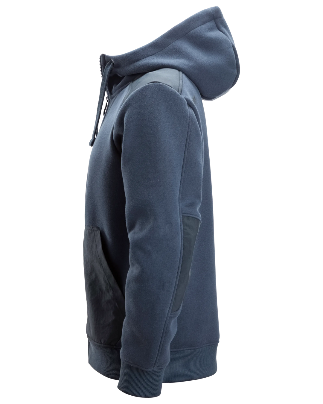 Snickers Navy, Cordura® Tech Sweatshirt Full Zip Hoodie (2875) – left side view