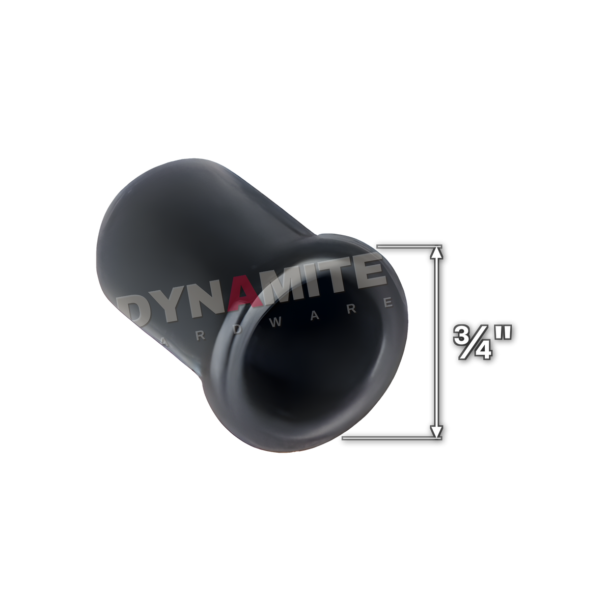 ¾" Plastic Pipe Inserts for PEX Pipe (code 34PI), pack of 10, size marked with white arrows: ¾"