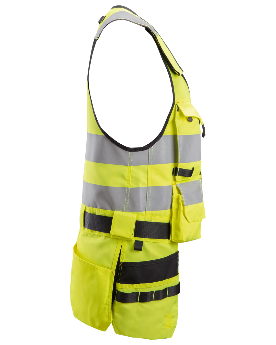 Snickers Hi-Vis Yellow/Black, Hi-Vis Tool Vest Class 1 (4230) – right side view