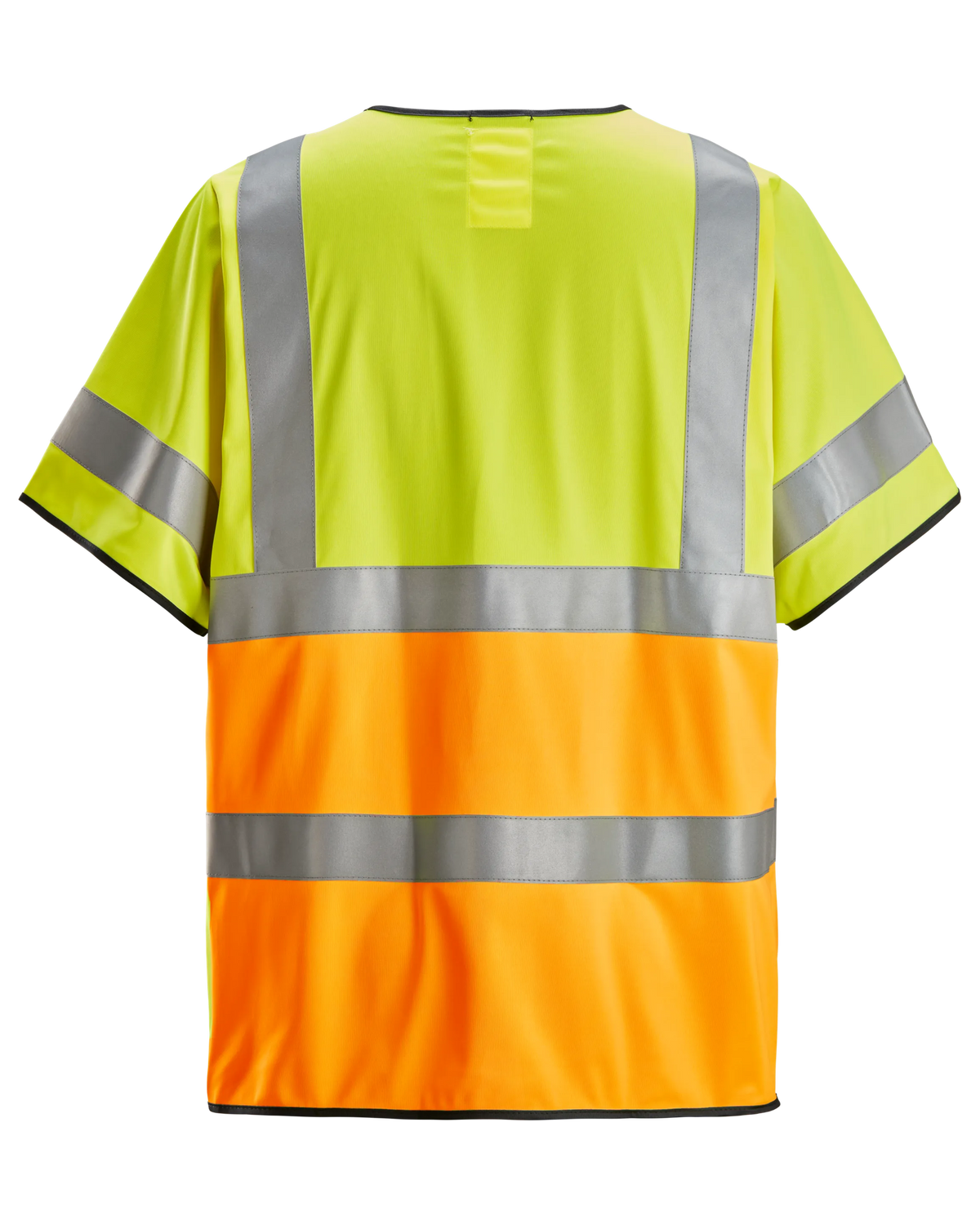 Snickers Hi-Vis Yellow/Hi-Vis Orange, ProtecWork Vest Hi-Vis Class 3/2 (4361) – back view