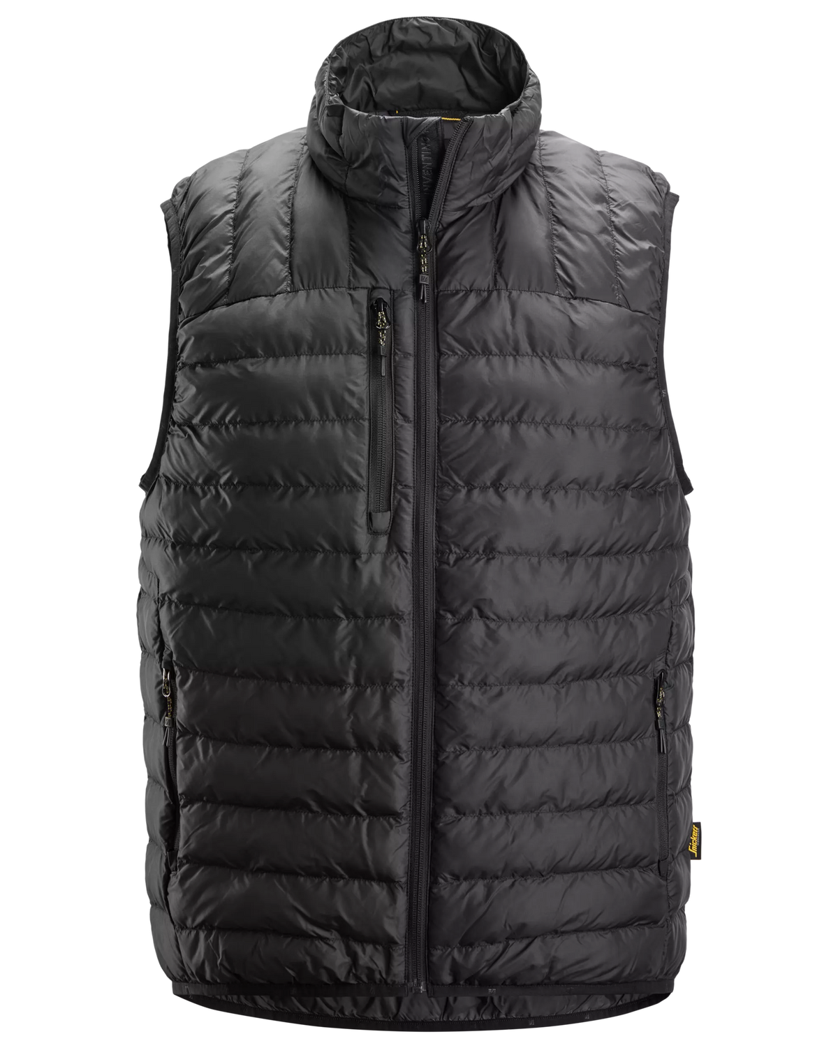 Snickers Black, Packable Liner Vest (4502) – front view
