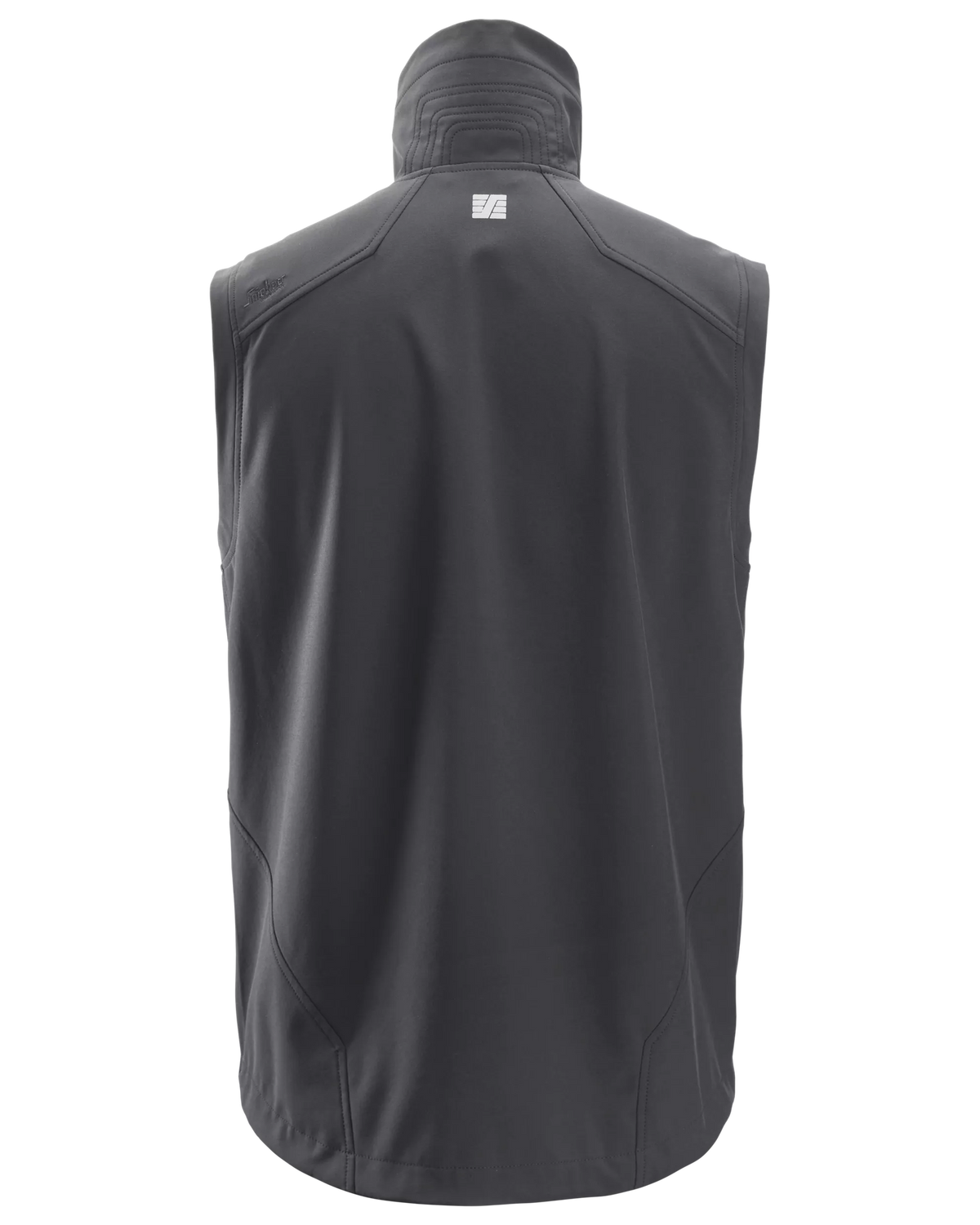 Snickers Steel Grey, Windproof Soft Shell Vest (4505) – back view