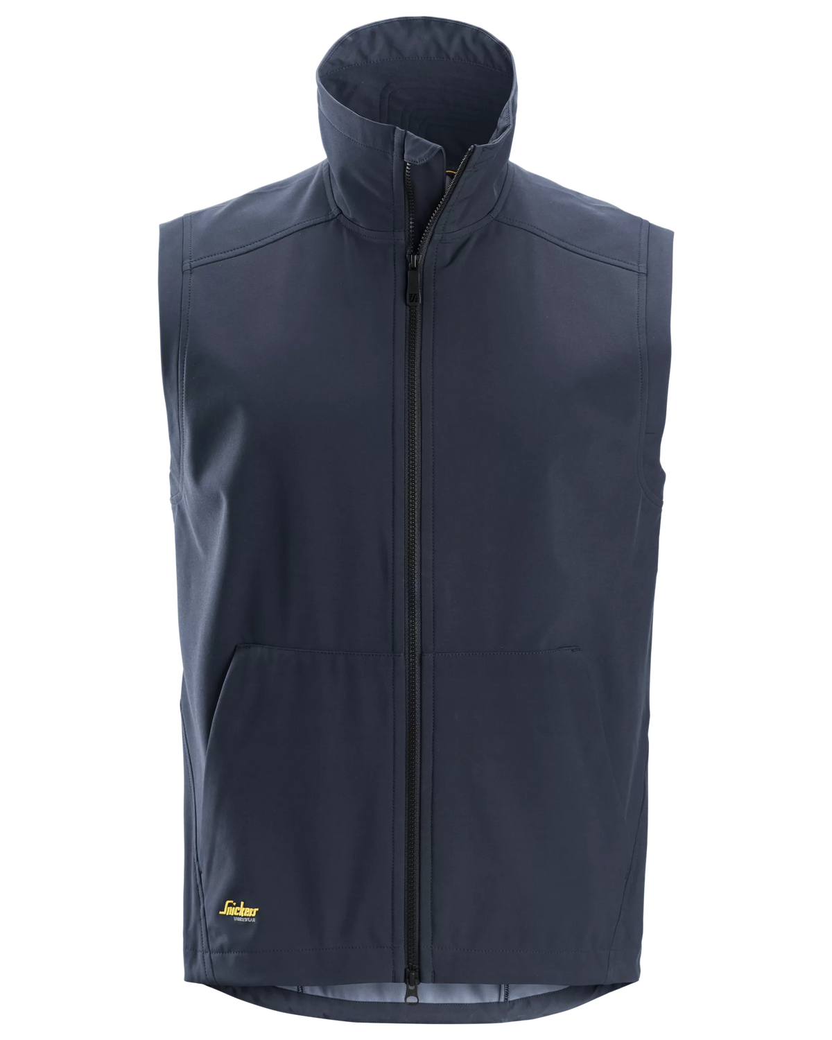 Snickers Navy, Windproof Soft Shell Vest (4505) – front view