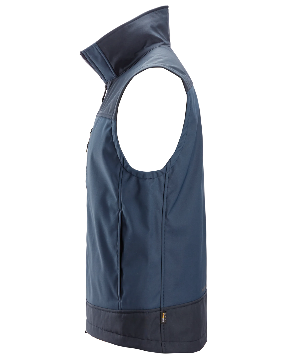 Snickers Navy, Softshell Stretch Vest (4506) – left side view