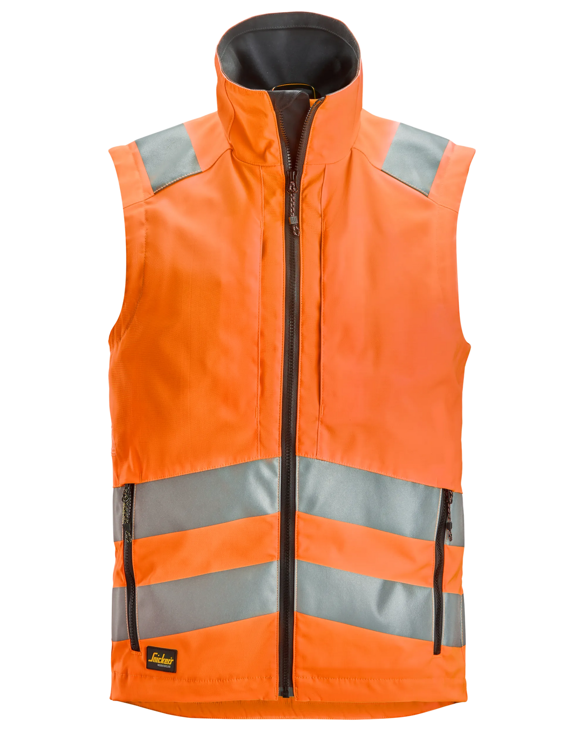 Snickers Hi-Vis Orange, Hi-Vis Vest Class 1/2 (4534) – front view