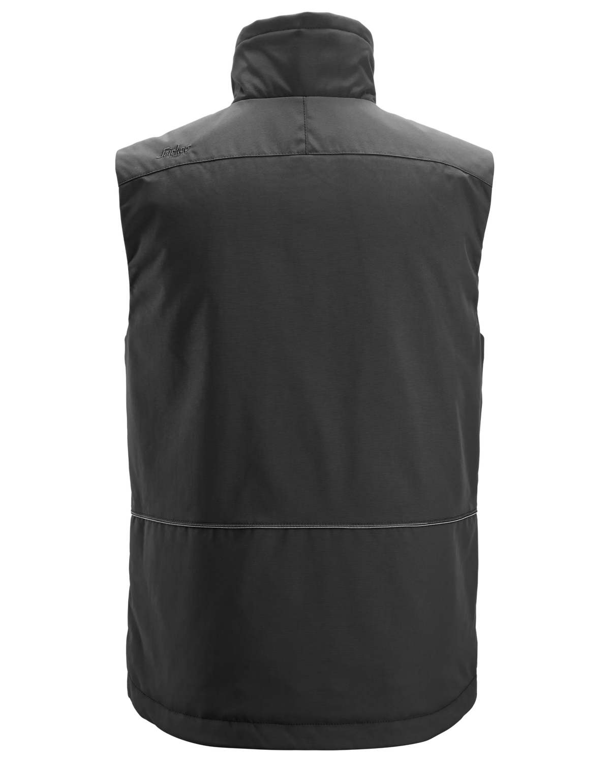 Snickers Black, Winter Vest (4558) – back view