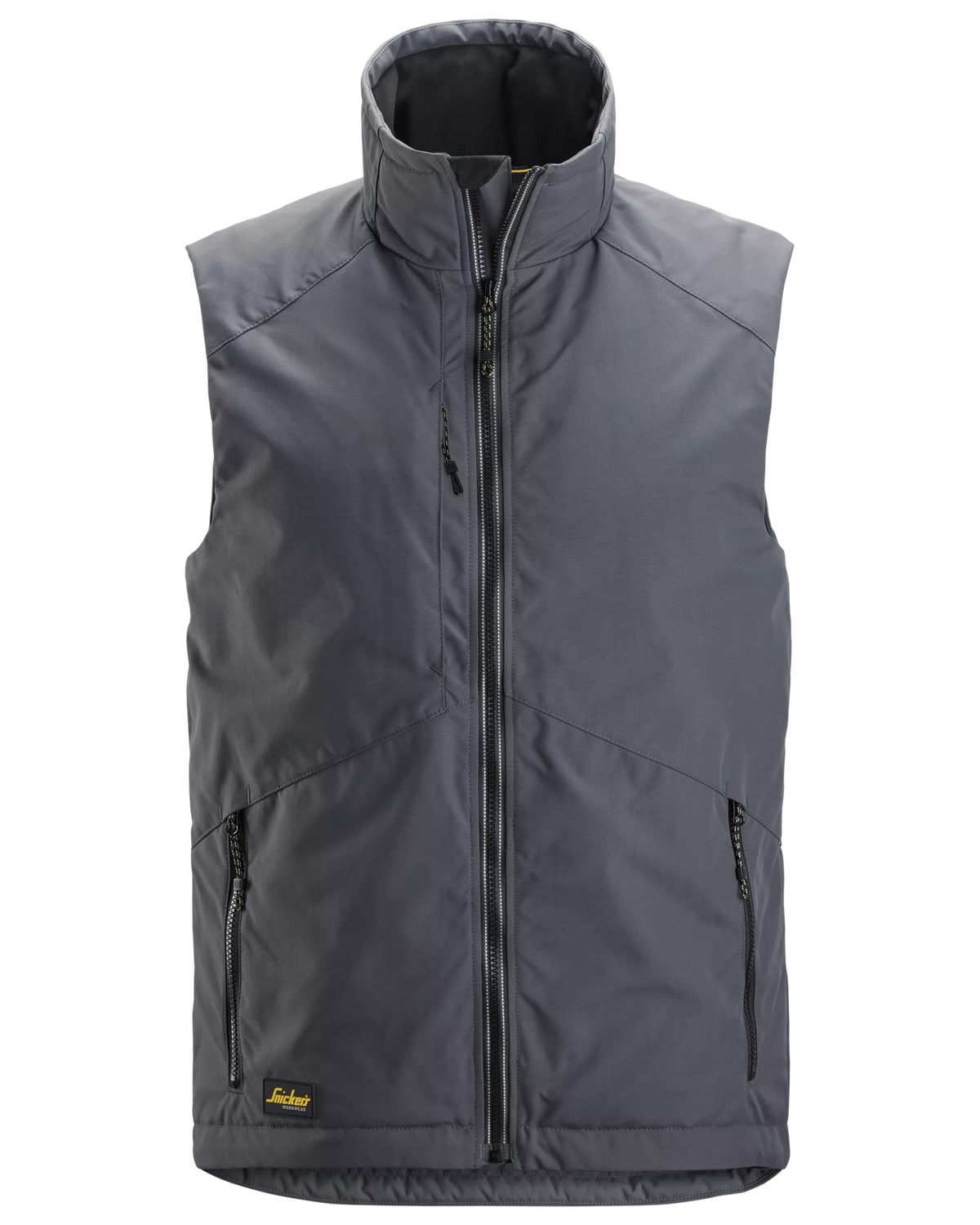 Snickers Steel Grey, Winter Vest (4558) – front view