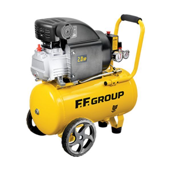 LUBRICATED DIRECT-DRIVEN AIR COMPRESSOR AC-D 24/2MC EASY, FF GROUP - Dynamite Hardware