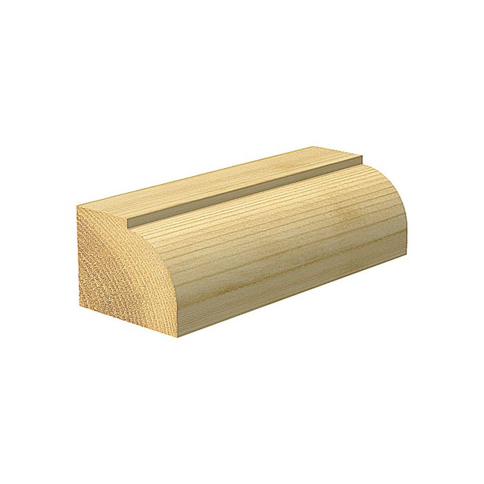 TREND - C074X1/4TC - Rounding over 3.2mm radius x 9.5mm cut