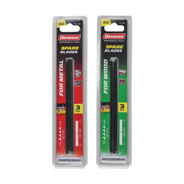 70326 SPARE BLADE MINI HACKSAW FOR METAL BENMAN, 150X6MM X 32TPI