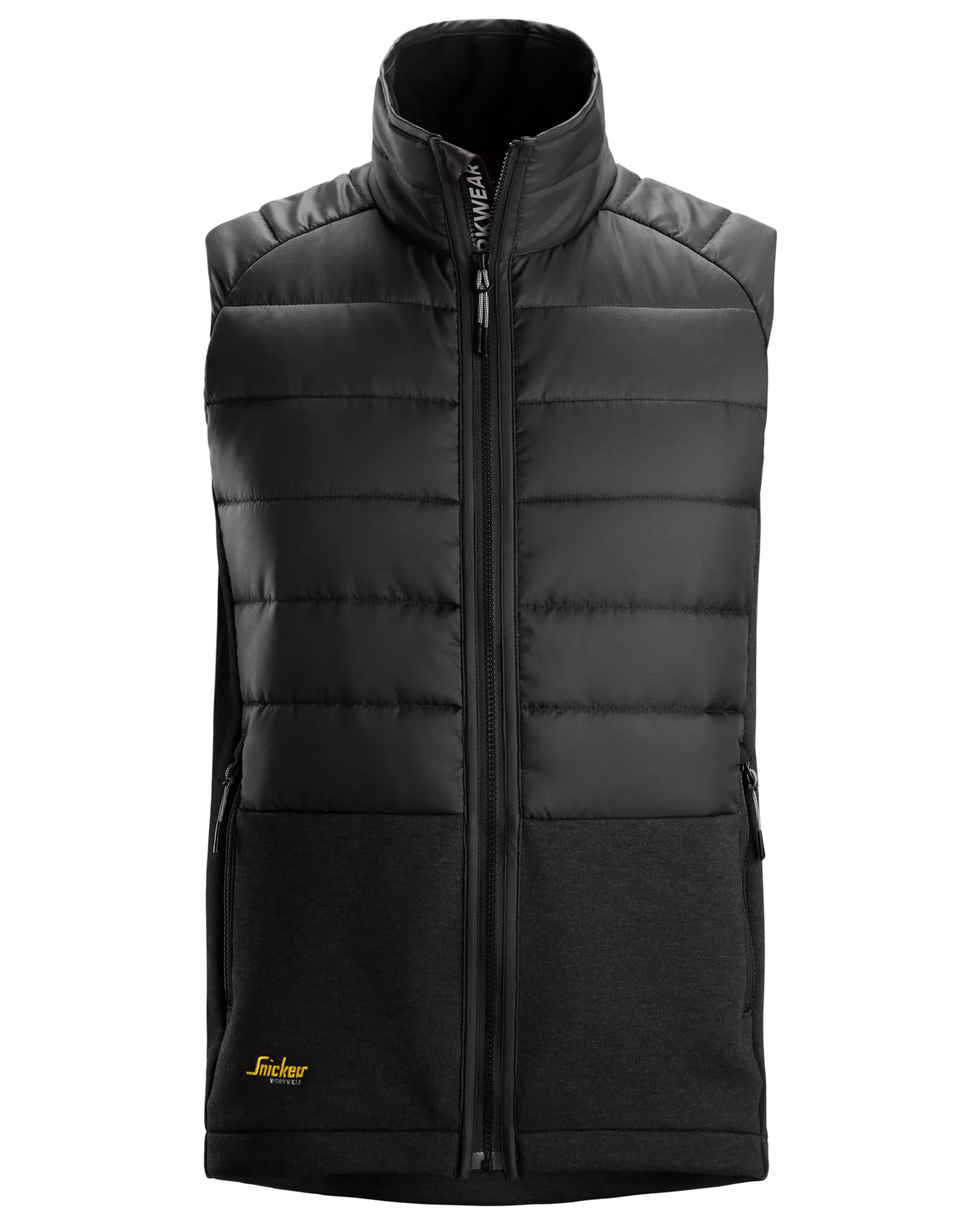 Snickers Black, Hybrid Vest (4902) – front view