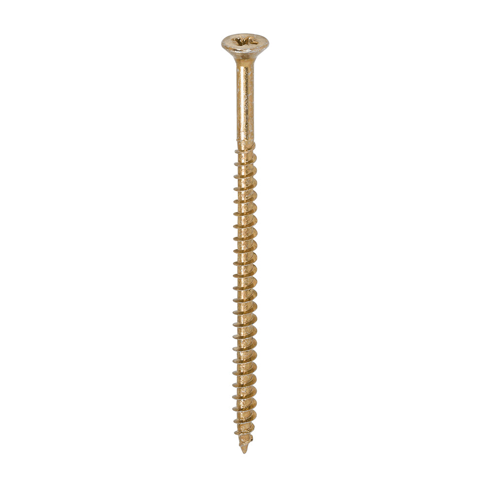 5.0 x 90 Solo Chipboard & Woodscrews - PZ - Double Countersunk - Yellow