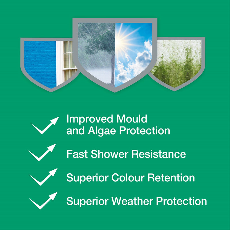 DULUX WEATHERSHIELD BRILLIANT WHITE 5L - Dynamite Hardware