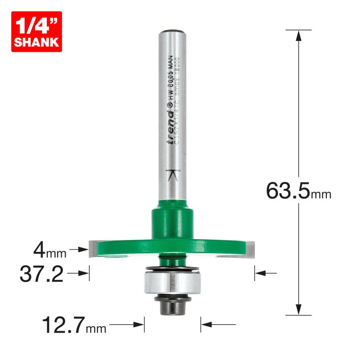 TREND - C152X1/4TC - Biscuit jointer set