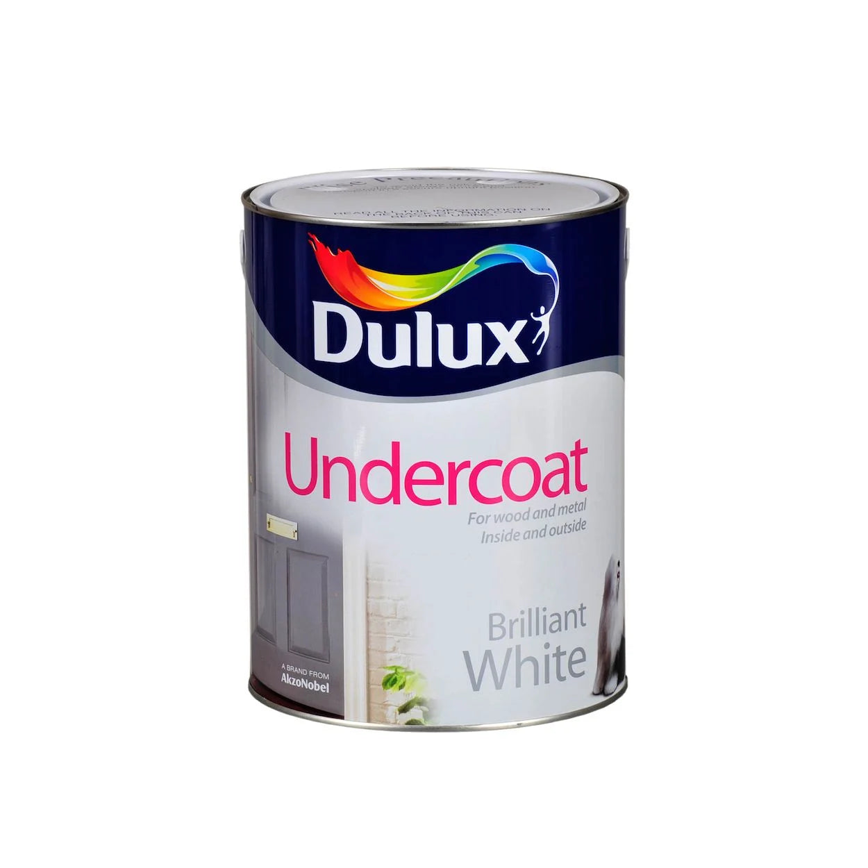 DULUX UNDERCOAT PURE BRILLIANT WHITE 5L - Dynamite Hardware