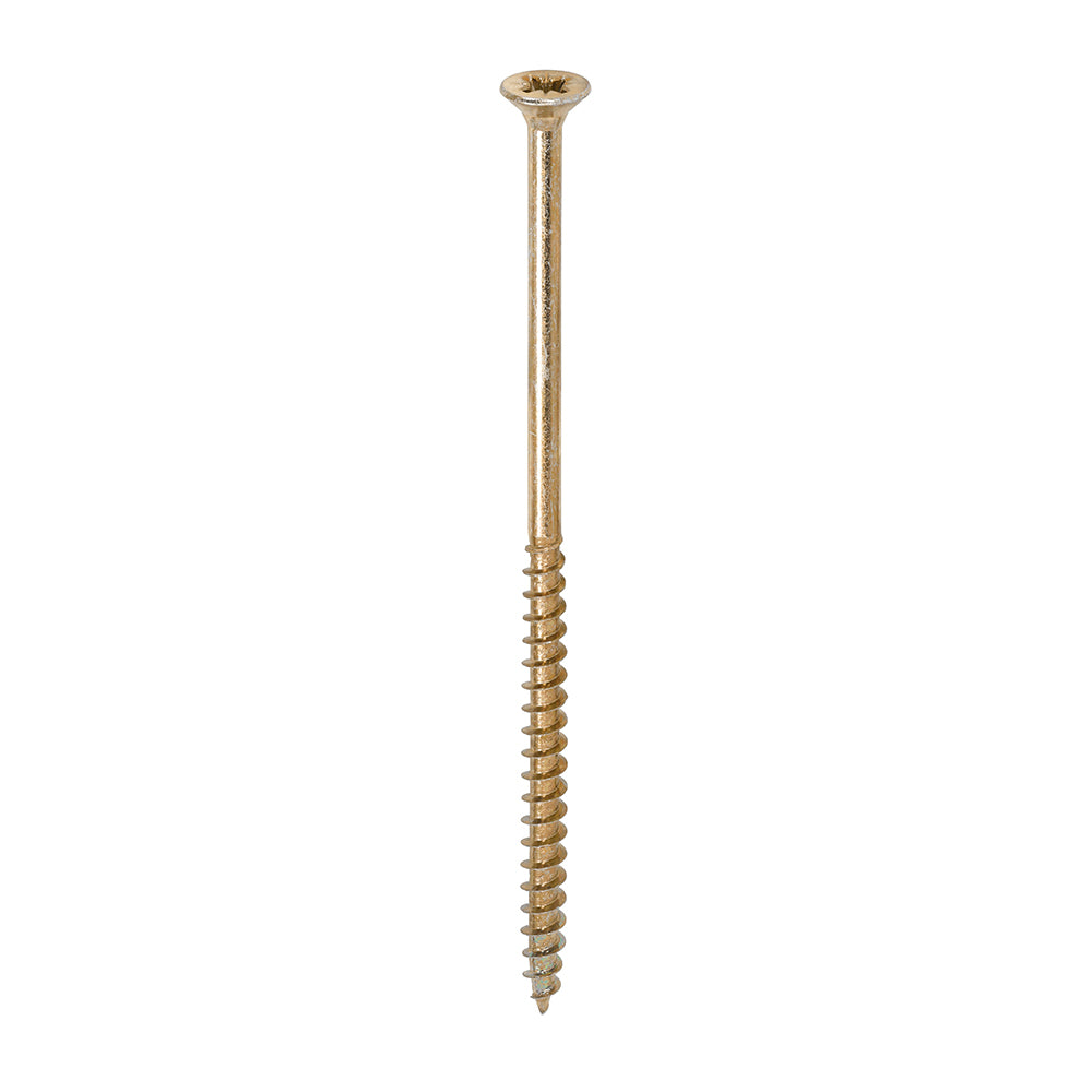 6.0 x 130 Solo Chipboard & Woodscrews - PZ - Double Countersunk - Yellow