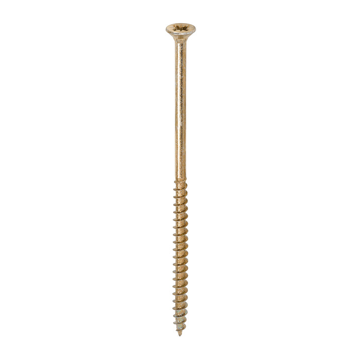 6.0 x 130 Solo Chipboard & Woodscrews - PZ - Double Countersunk - Yellow