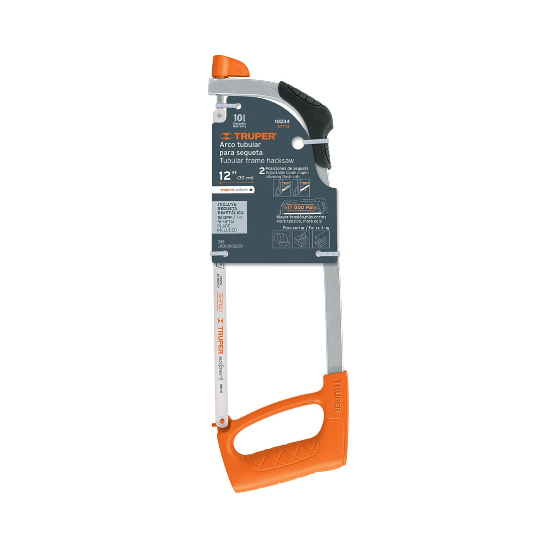 TRUPER 12'' TUBULAR HACKSAW FRAME
