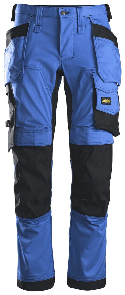 Snickers True Blue, Stretch Trousers Holster Pockets (6241) - Dynamite Hardware