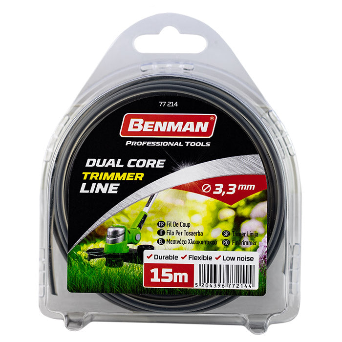77211 TRIMER LINE, DUAL CORE, 2.0MM?15M, BENMAN