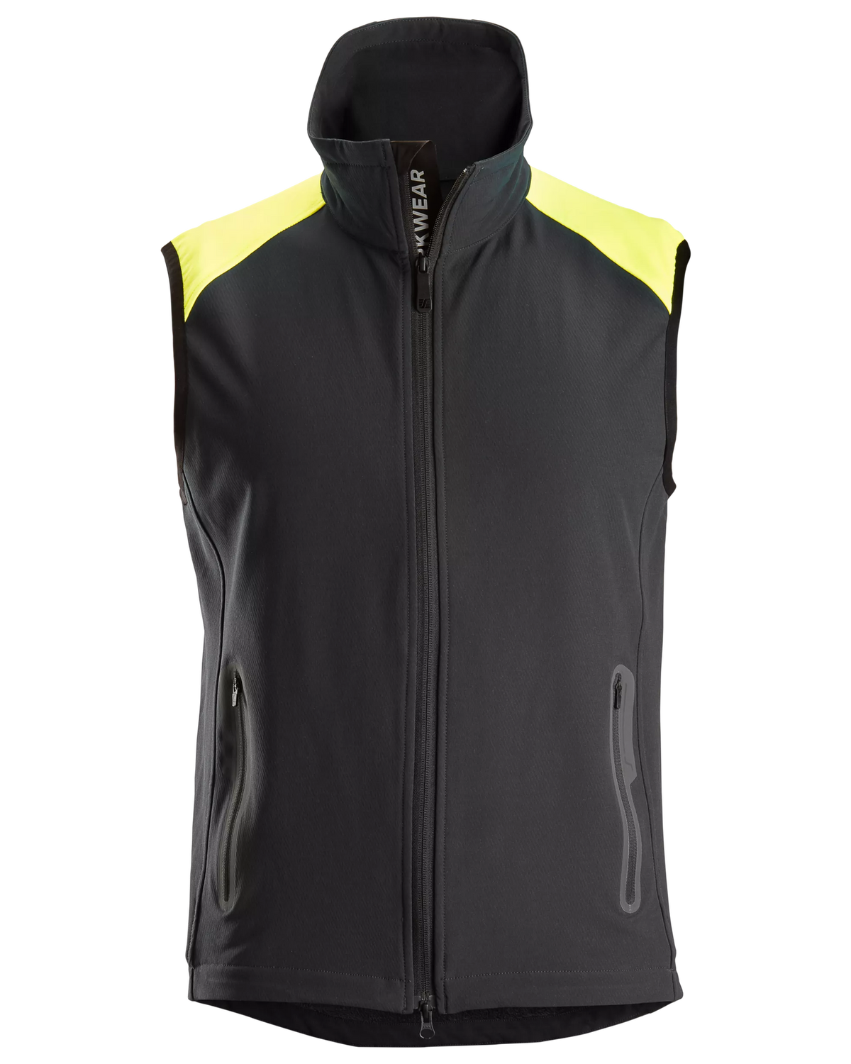 Snickers Black/Neon Yellow, Neon Vest (8029) – front view