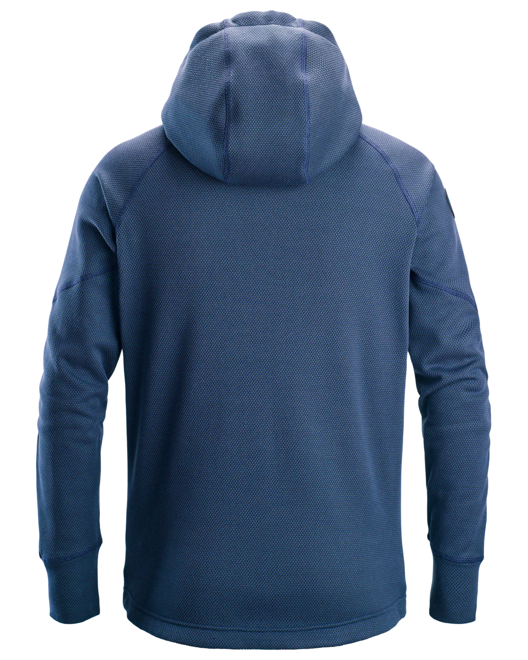Snickers Deep Blue, FlexiWork Fleece Hoodie (8041) – back view