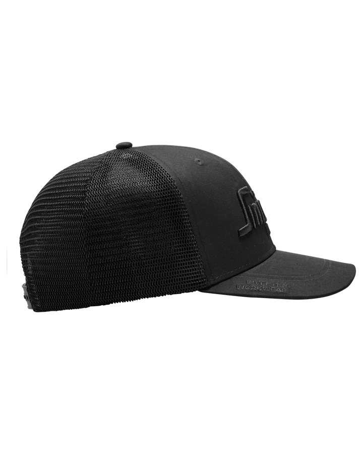 Snickers Black, Trucker Cap (9001) – right side view