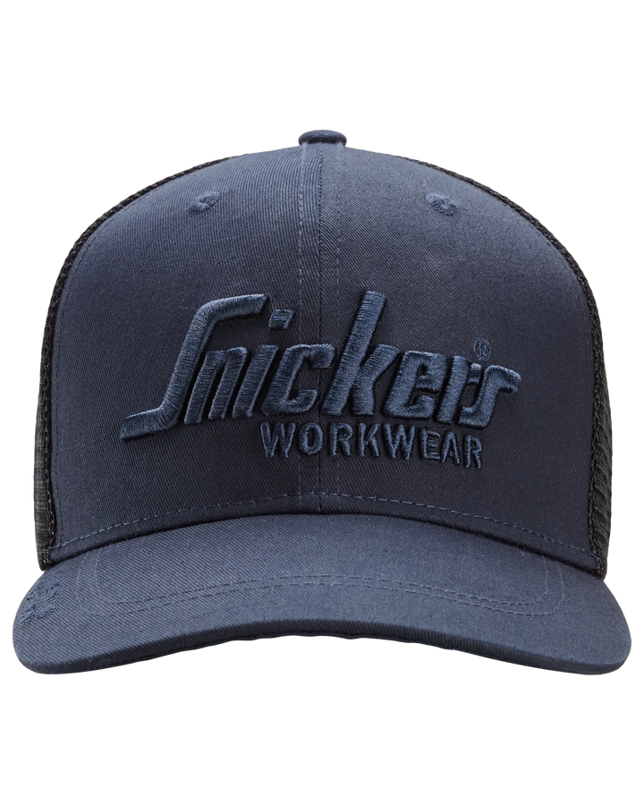 Snickers Navy, Trucker Cap (9001) – front view