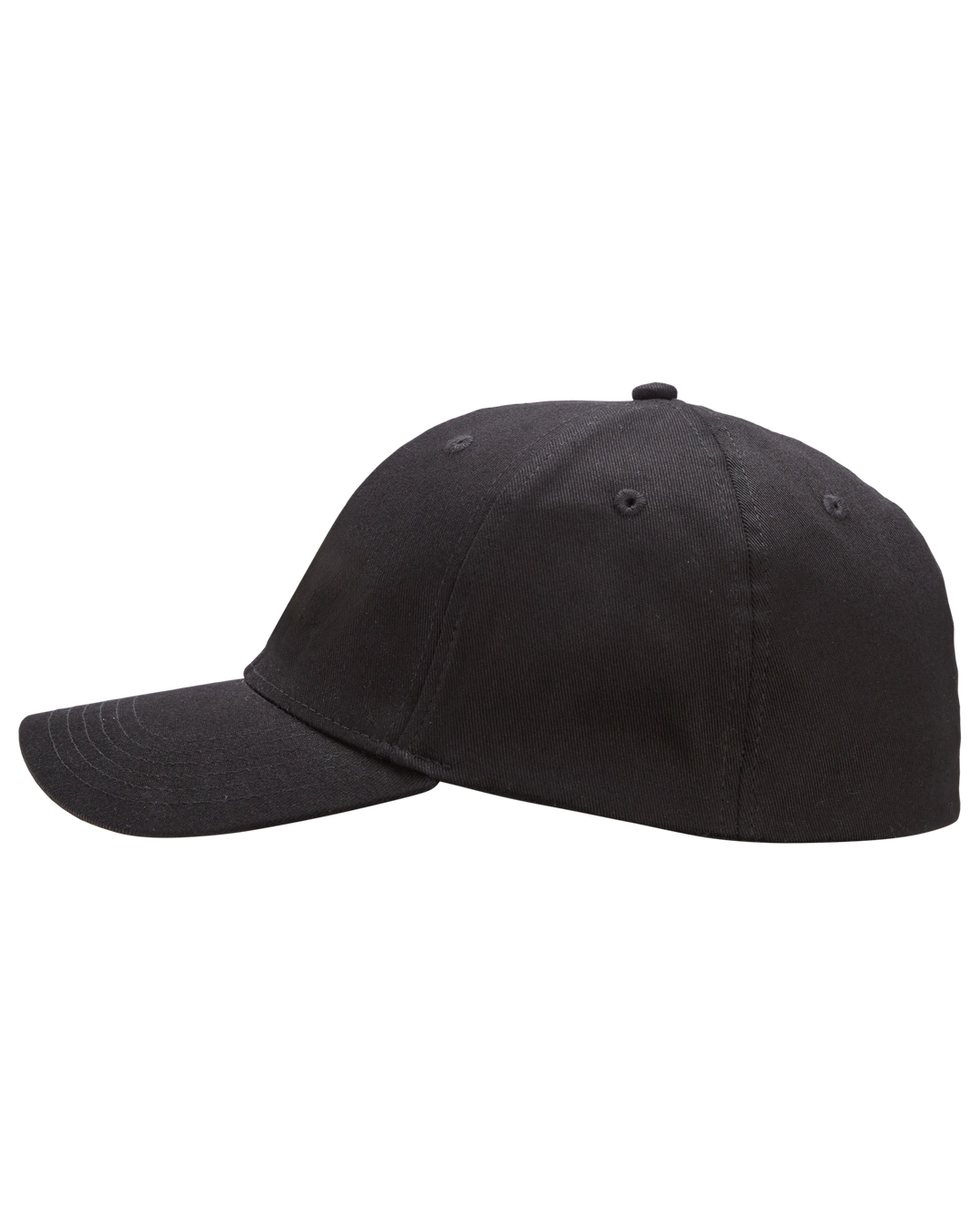 Snickers Black, Flexible Cap (9002) – left side view