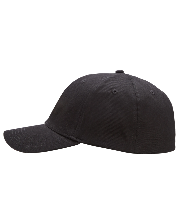 Snickers Black, Flexible Cap (9002) – left side view