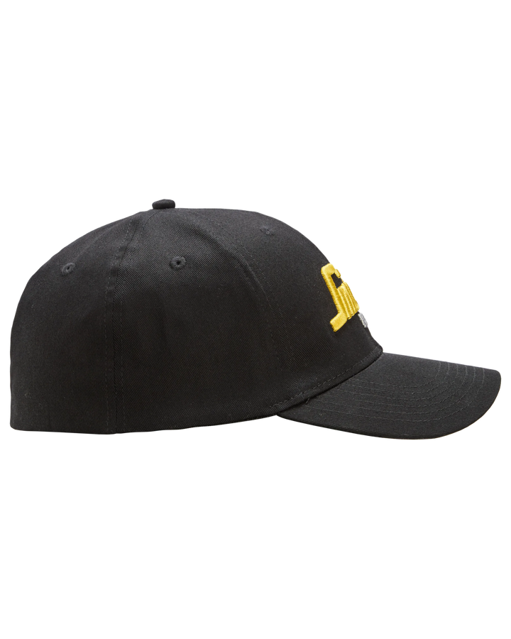 Snickers Black/Black, Flexible Cap (9002) – right side view