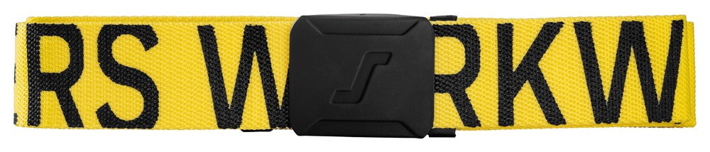 Snickers Logo Belt One Size Yellow