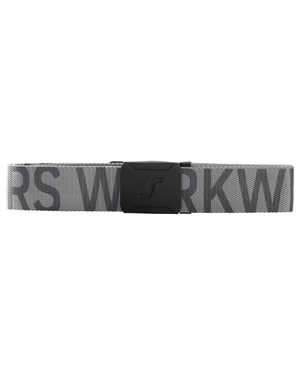 Snickers Grey/Steel Grey, Logo Belt (9004) – front view