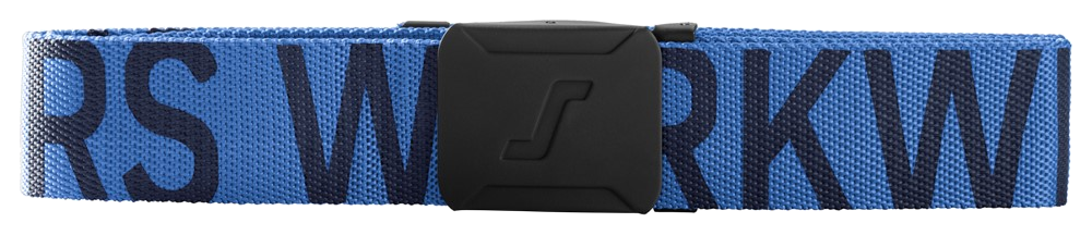 Snickers Logo Belt One Size True Blue – Dynamite Hardware