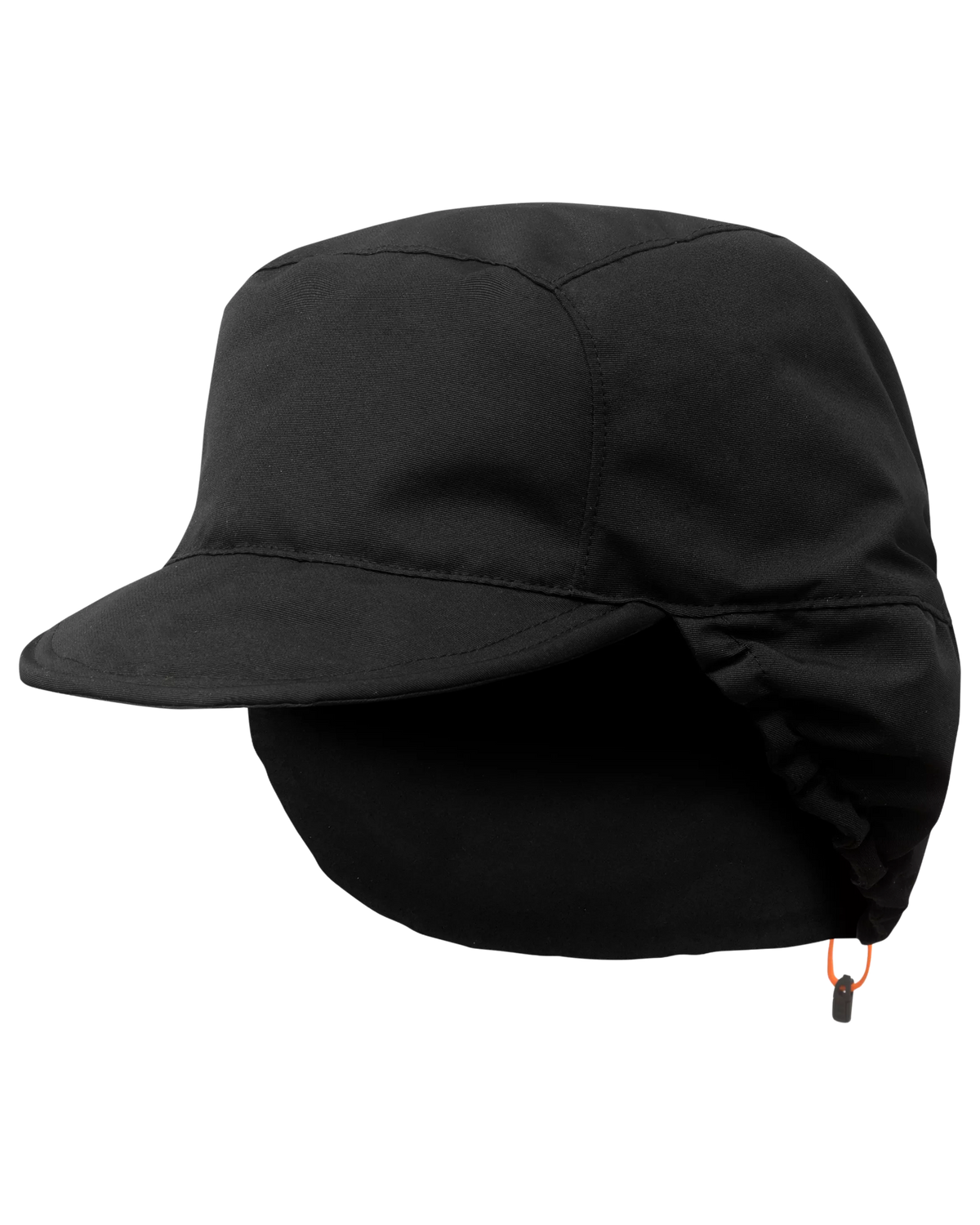 Snickers Black, Shell Cap (9008) – front view