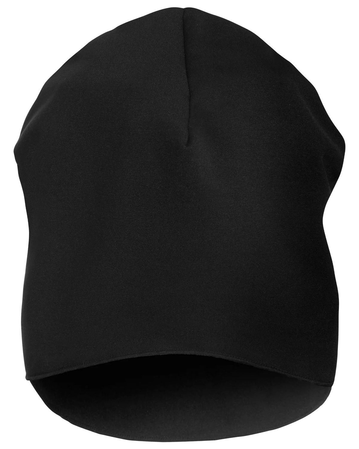 Snickers Black, Stretch Fleece Beanie (9024) – front view