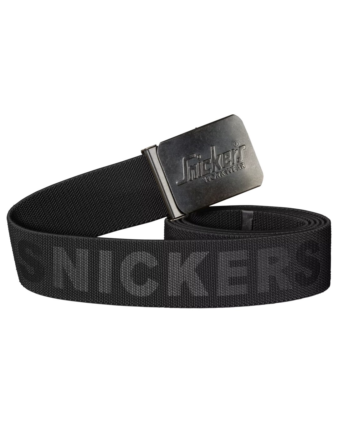 Snickers Black, Ergonomic Belt (9025) – front view