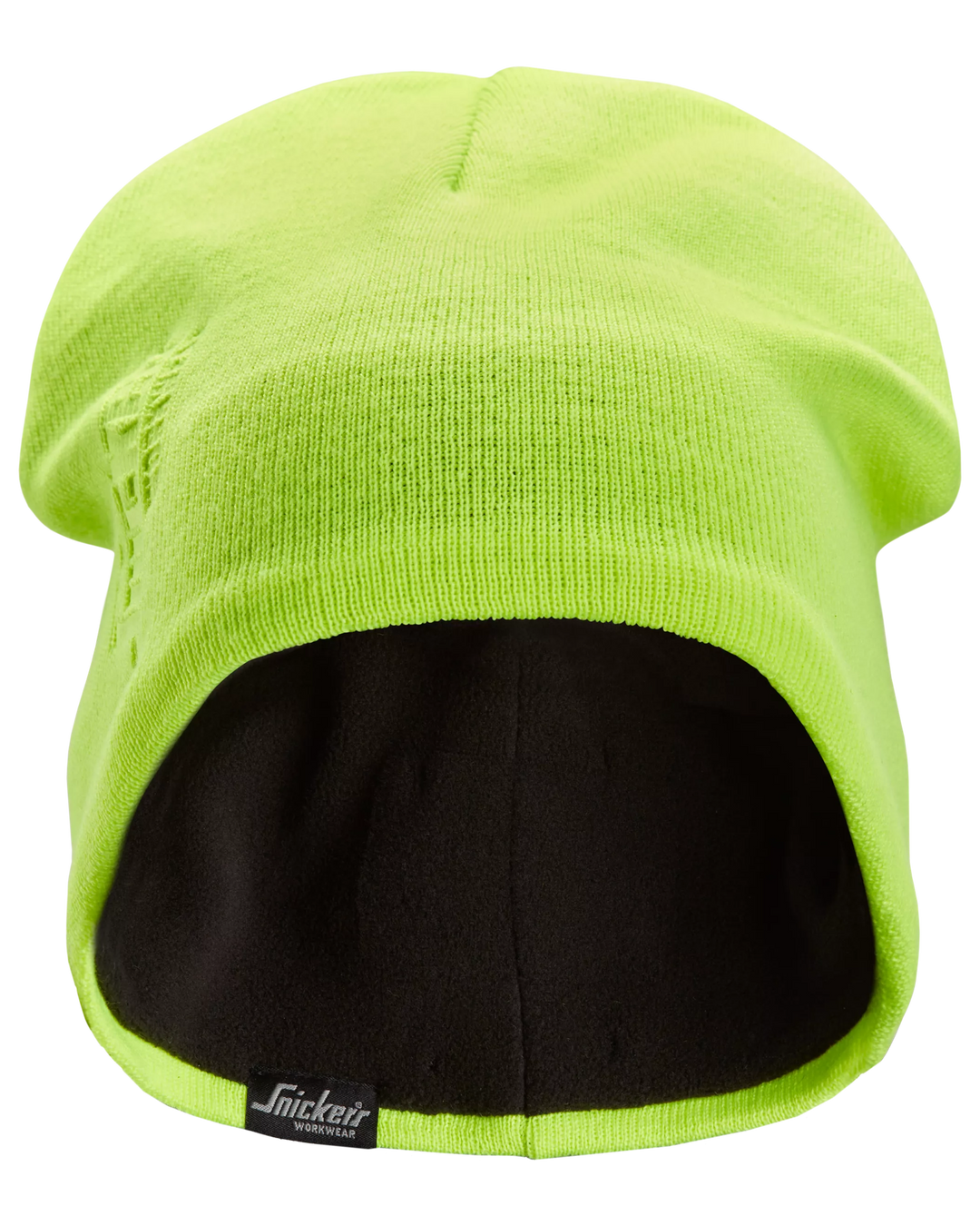 Snickers Neon Yellow, Windproof Beanie (9031) – front view